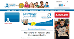 Desktop Screenshot of nanaimocdc.com